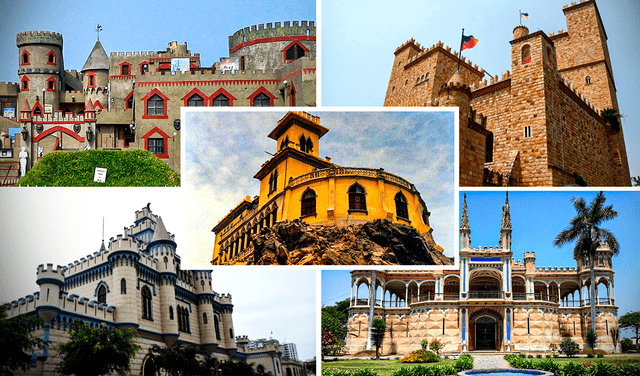 Perú con castillos bien conservados en las tres regiones