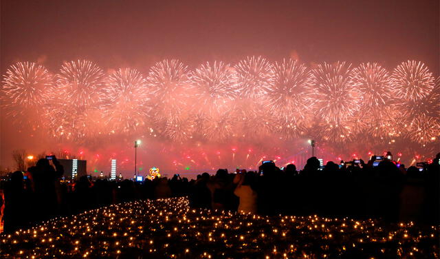 El Año Nuevo chino es una de las festividades más importantes en Asia oriental. Foto: AFP