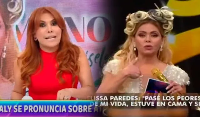 Magaly Medina le pidió a Gisela Valcárcel que no hable de sus anunciantes porque va "salir perdiendo".