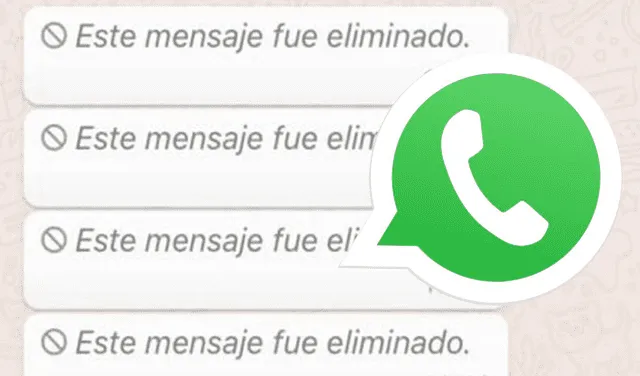 Existe un truco de WhatsApp que te permite recuperar tus mensajes eliminados. Foto: composición LR/ captura pantalla.