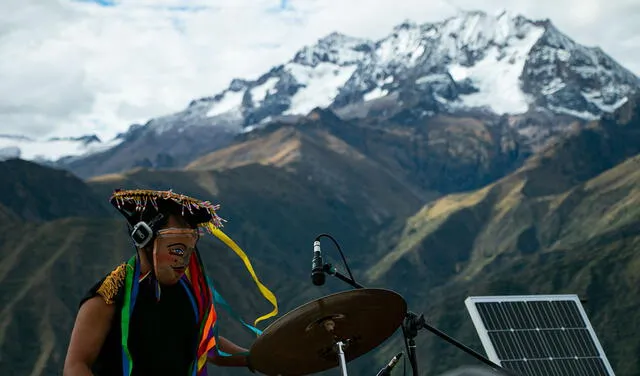 Experiencia musical silenciosa en las montañas. Foto: La República/Gloria Purizaca