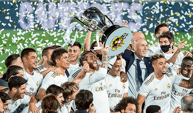 Real Madrid Campeón de Liga 2019-2020