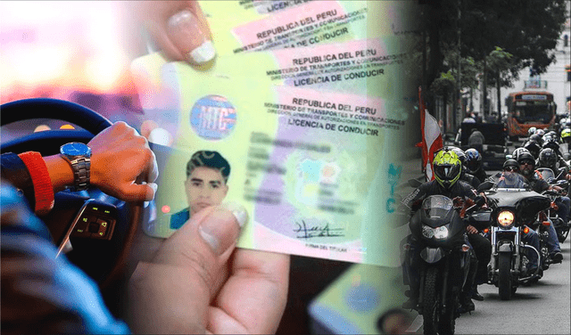 MTC amplía vigencia de licencias de conducir: conoce los nuevos plazos y fechas desde noviembre | brevetes en Perú. Foto:  Foto: composición LR/Andina/difusión