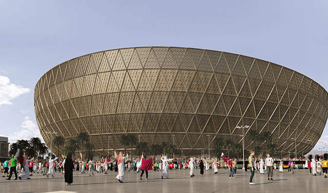 El estadio de Lusail será la sede de la gran final del Mundial Qatar 2022. Foto: FIFA