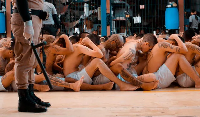 42.000 detenciones se han llevado a cabo desde inicio de estado de excepción en El Salvador. Foto: EFE