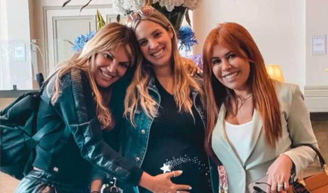 Magaly Medina asistió al baby shower de Cassandra Sánchez. Foto: Magaly Medina/Instagram