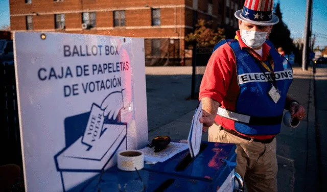 Algunos estados ofrecen la posibilidad de votar por adelantado. Foto: AFP