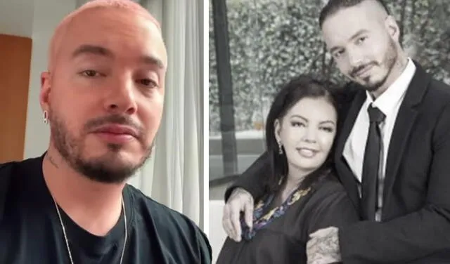 La madre de J Balvin continua internada luego de presentar una caída en su oxigenación. Foto: J Balvin/Instagram