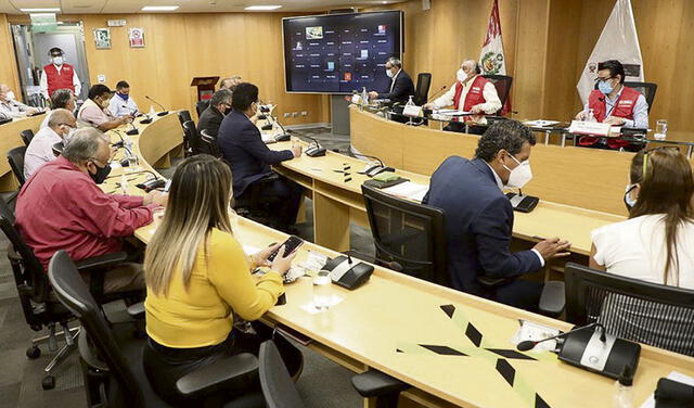 En vano. El diálogo entre ministros y dirigentes no avanza. Foto: difusión