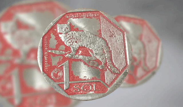 Monedas rojas