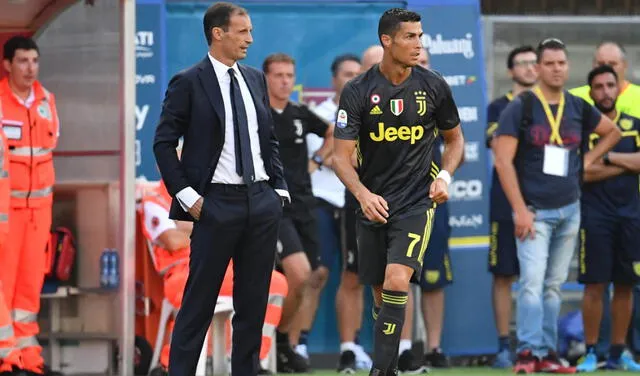 Cristiano Ronaldo disputa su cuarta temporada en Italia. Foto: AFP