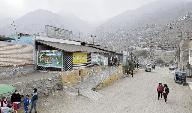 Lima Norte. El centro de salud Gustavo Lanatta Luján tiene alta demanda de pacientes, de los cuales el 90% son pobres y tienen SIS. La salud está en crisis. Foto: difusión