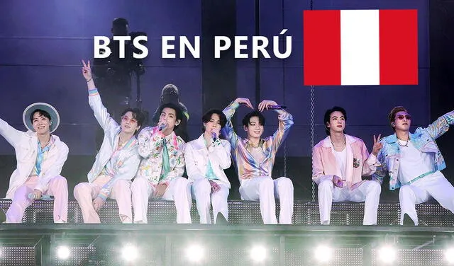 BTS en Perú: Lima recibirá al septeto formado por RM, Jin, Suga, J-Hope, Jimin, V y Jungkook. Foto: composición La República/HYBE