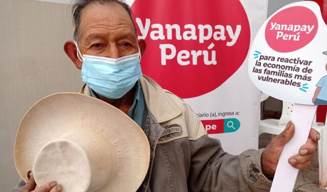 Bono Yanapay Perú. Foto: El Popular