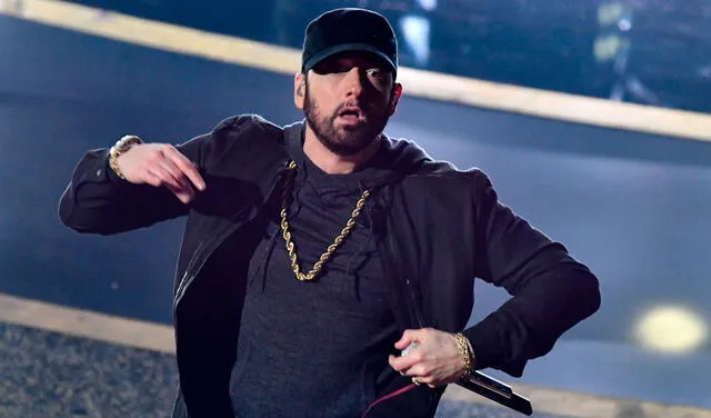 Algunos de los grandes éxitos de Eminem incluyen 'Lose Yourself' y 'Rap God'. Foto: AFP