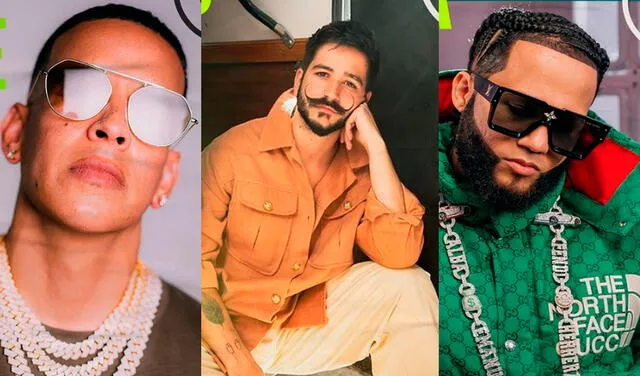 Daddy Yankee, Camilo y El Alfa figuran entre los artistas nominados