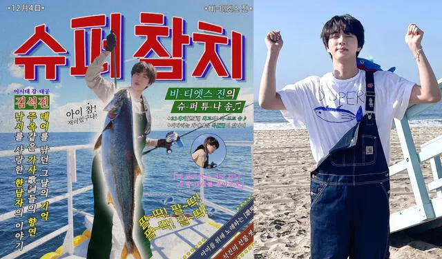 Jin, BTS, Super tuna