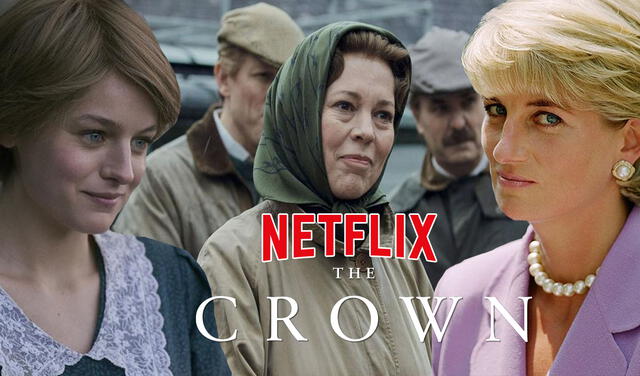 Emma Corrin y Gillian Anderson ingresaron a la temporada 4 de The crown. Foto: composición/Netflix