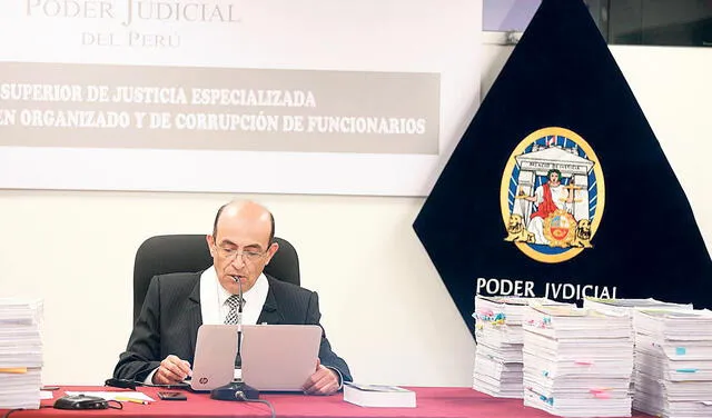 Control. Juez Víctor Zúñiga Urday someterá la acusación a un control de legalidad. Foto: Andina
