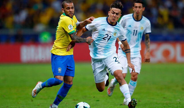 El último Argentina vs. Brasil por Copa América fue en las semifinales de la edición 2019. Neymar no estuvo presente en ese duelo. Foto: EFE