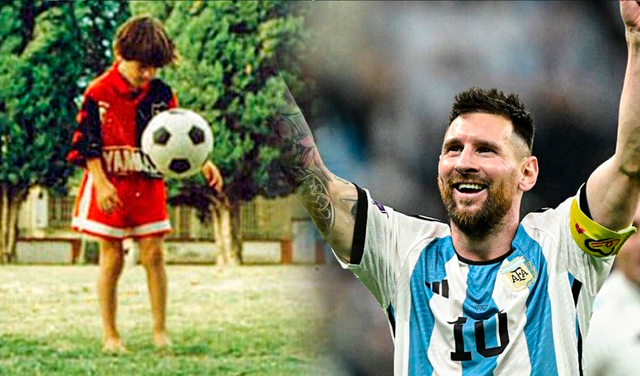 Lionel Messi jugó en su infancia en el club Newell's