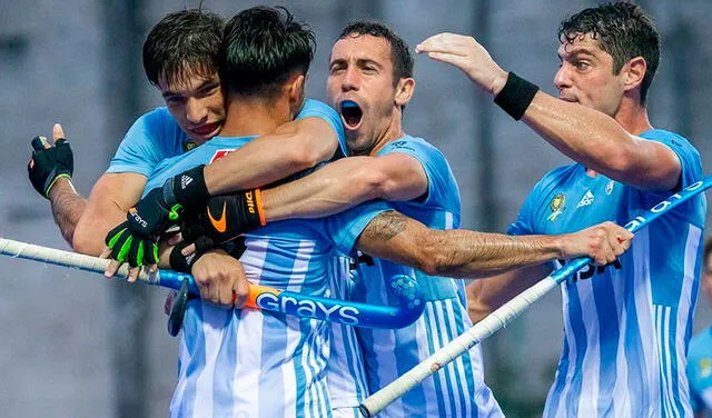 La selección argentina de hockey masculino defenderá su oro en los Juegos Olímpicos. Foto: argfieldhockey/Facebook