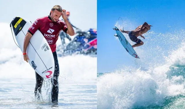 Luego del terrible accidente, el australiano volvió a caminar y ganó varías veces en el Campeonato de la Liga Mundial de Surf. Foto: composición Instagram / Owen Wright