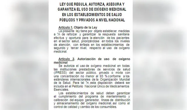 Ley 3113. Foto: diario El Peruano