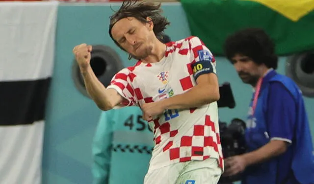 Luka Modric ha jugado los cinco partidos que lleva Croacia en este Mundial. Foto: EFE