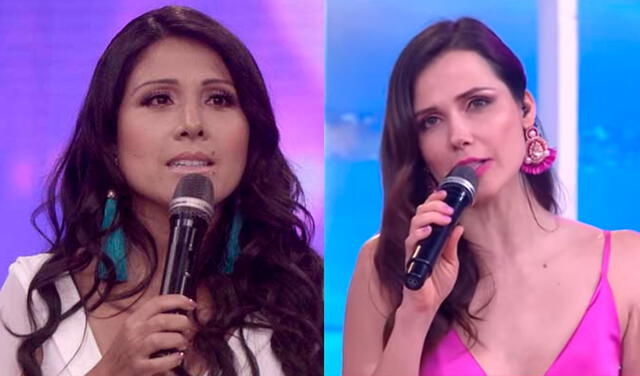 Tula Rodriguez y Maju Mantilla fueron puestas en cuarentena. Foto: captura En Boca de Todos / América Televisión