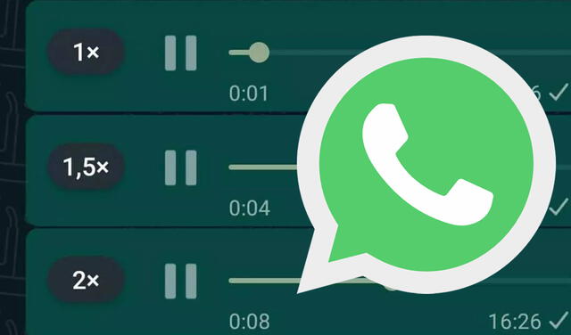 WhatsApp: ¿cómo acelerar la reproducción de los audios largos que me envían mis contactos?