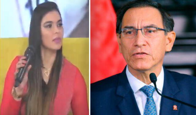 Zully Pinchi niega haber tenido una relación extramatrimonial con Vizcarra: “No he sido amante del expresidente”