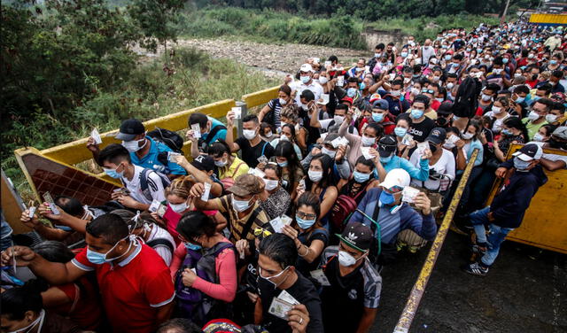 ¿Cuántos venezolanos viven en Lima hasta el 2022? Foto: AFP.