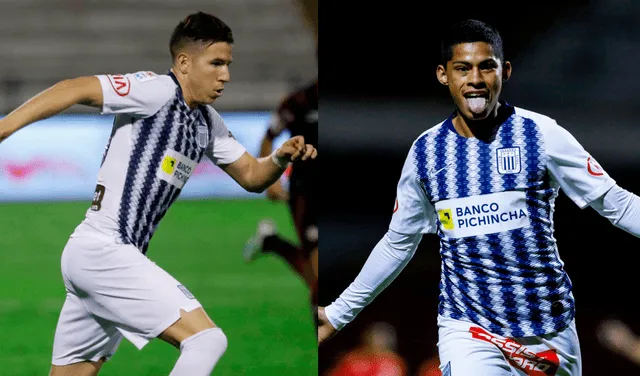 Adrian Ugarriza y Kevin Quevedo en Alianza Lima