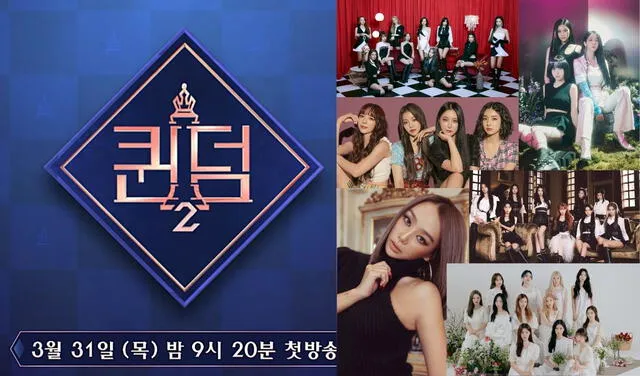 Queendom 2: grupos femeninos de K-pop compiten entre sí durante 10 semanas. Foto: Mnet