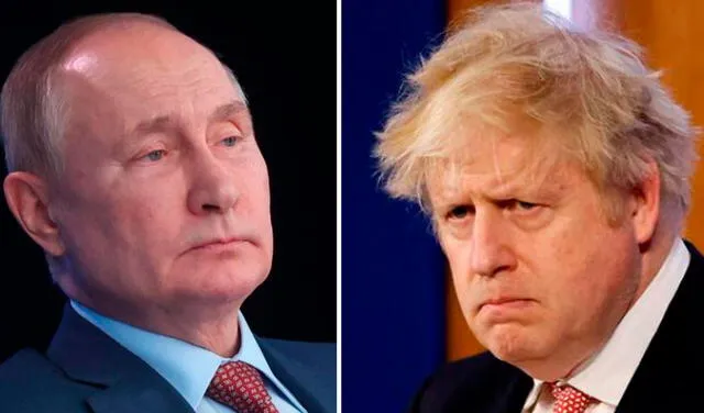 Boris Johnson tilda a Vladimir Putin de “dictador” y anuncia severas sanciones occidentales