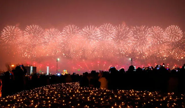 El Año Nuevo chino es una de las mayores celebraciones en gran cantidad de países de Asia oriental. Foto: AFP