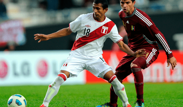 William Chiroque marcó un gol ante la selección de Venezuela en la Copa América 2011