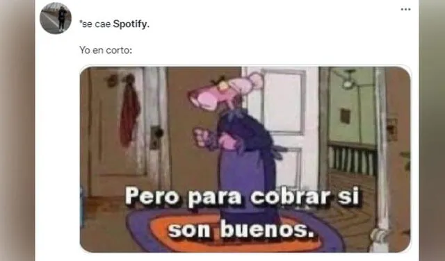 Estos son los mejores memes que dejó la caída mundial de Spotify