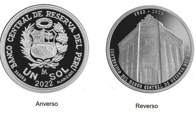 La nueva moneda conmemorativa por los 100 años de fundación del BCRP