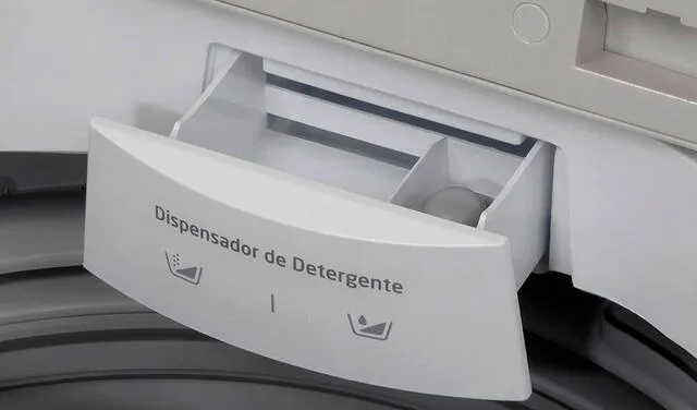 El cajón o dispensador de detergente debe ser limpiado al menos cada 6 meses. Foto: La Polar