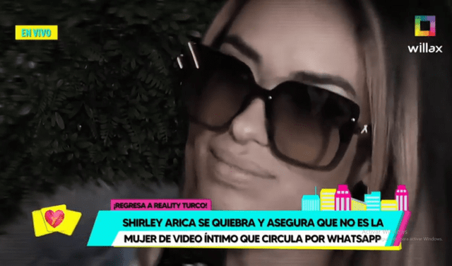 Shirley Arica se mostró muy afectada por los rumores que apuntan a que habría protagonizado un video íntimo Shirley Arica se mostró muy afectada por los rumores que apuntan a que habría protagonizado un video íntimo