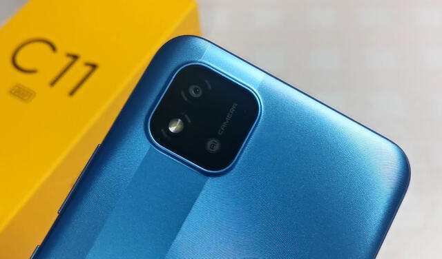 Cámara trasera del Realme C11. Foto: Juan José López / La República