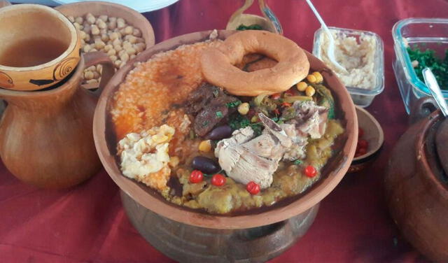 La sopa teóloga es un platillo muy preparado en Moche durante la Semana Santa. Foto: Andina