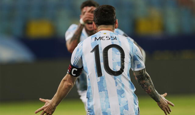 Lionel Messi es el goleador de la Copa América 2021 con 3 tantos. Foto: Twitter