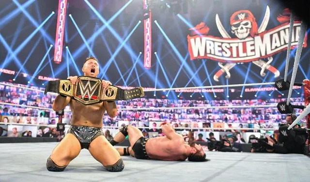 The Miz venció a Drew McIntyre y obtuvo el campeonato Mundial de WWE