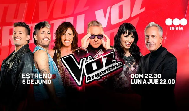 Mau y Ricky, La Sole, Ricardo Montaner y Lali Espósito repetirán como jurados esta temporada. Foto: Telefe