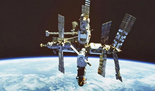 Estación espacial Mir. Foto: Roscosmos
