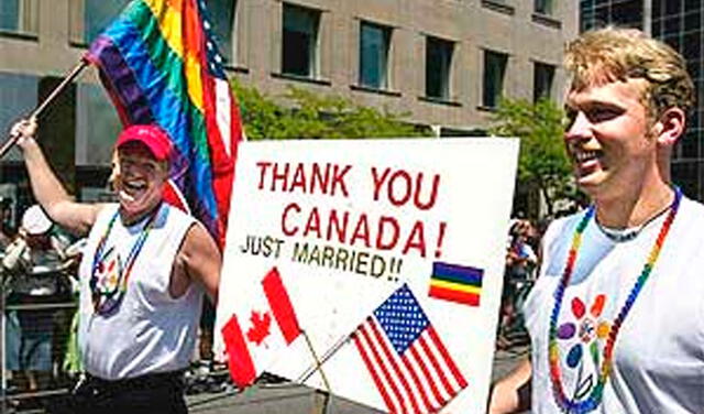 Los países de América donde los matrimonios entre parejas del mismo sexo son legales