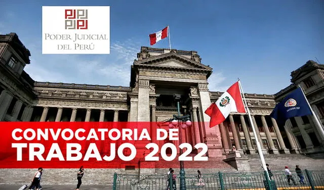 Poder Judicial convocatorias 2022
